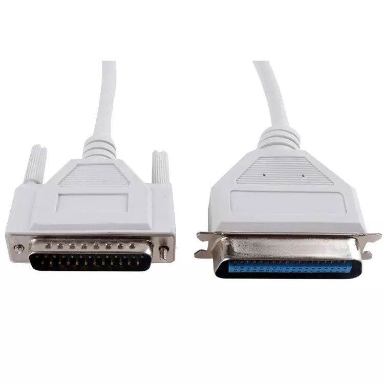 کابل پرینتر نری به زن VGA مس خالص PVC 36P Male To Db 25P
