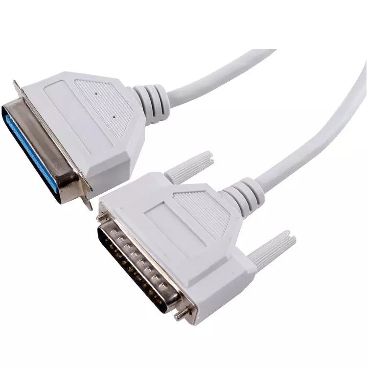 کابل پرینتر نری به زن VGA مس خالص PVC 36P Male To Db 25P