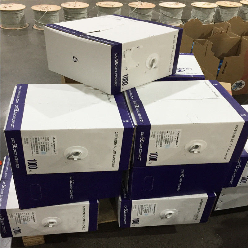 کابل پچ شبکه سیم پیچی 1000 فوت 305 متری Cat5E Cat6A FTP UTP کابل