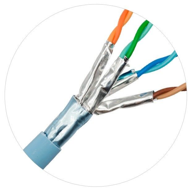 CM CMR CMP پچ کوردهای شبکه CMP Plenum فضای باز داخل ساختمان کابل شبکه اینترنت Cat6 Cat5e