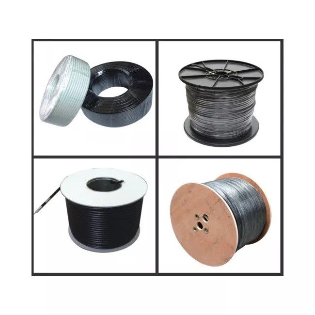 کابل کواکس 75 اهم 100 اهم LSZH ژاکت Rg6 برای عایق اینترنت XLPE