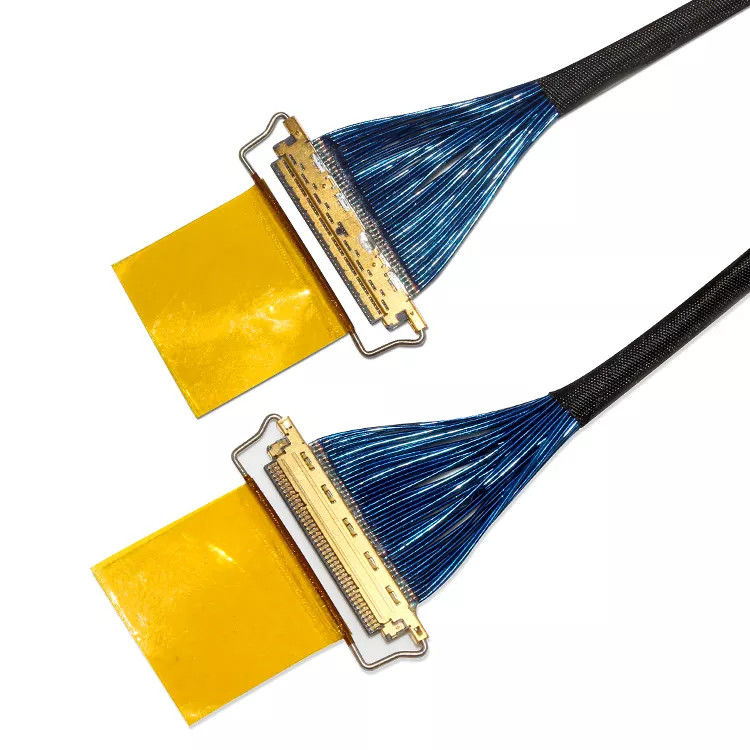 OEM ODM VDE SAA CB 40 پین کابل LCD Ipex 40pin 20633-240T-01S