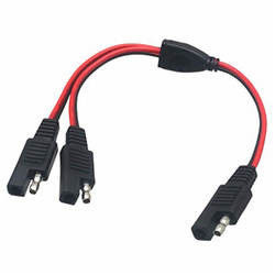کابل های شارژ باتری SAE به SAE Y Split 1 به 2 Way 2 Pole 120A 600V