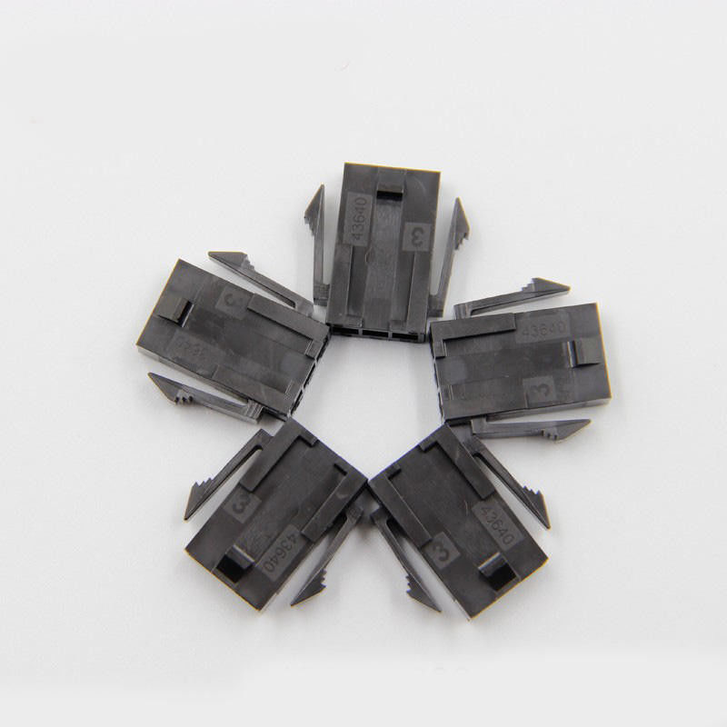 Molex 43640-0300 Micro-Fit 3.0 Plug Housing Single Roy 3 pin Panel Mount Ears کم هالوژن موجود در انبار 43640-0300