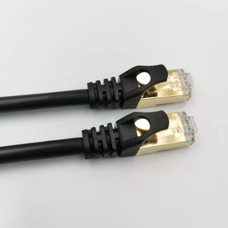 پچ کوردهای شبکه ژاکت کابل PVC/LSZH 10/100/1000/10000 مگابیت بر ثانیه