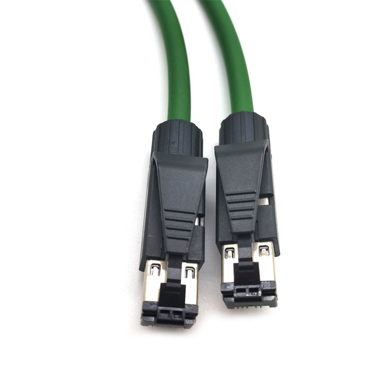 کابل شبکه صنعتی Servo EtherCAT اتوبوس انعطاف پذیری بالا دو بار محافظت از زنجیره کشش کابل PLC ربات صنعتی