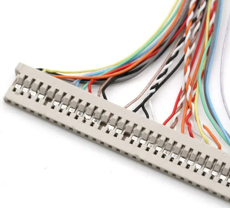 DF14-30P-1.25H Hirose 111B40-1211TA-G3 Starconn Screen LVDS کابل نمایش LCD