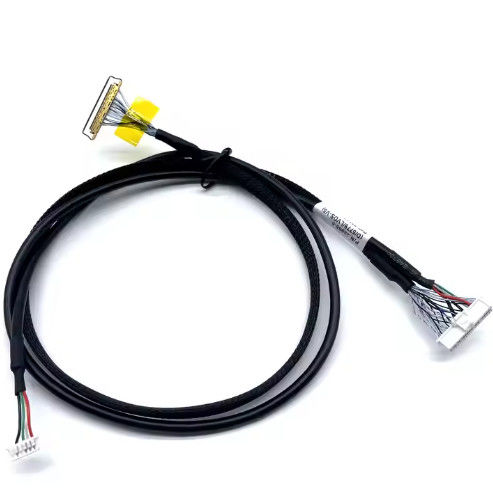 LVDs Custom Wire Harness Electronic Connector کابل LCD/LVDs مجموعه کابل برای صفحه نمایش