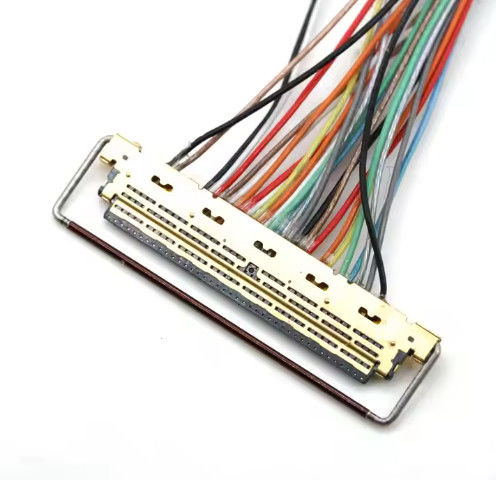 DF14 30Pin تا 111B40 کابل LVDS رنگارنگ 111B40-1211TA-G3 سیم برای صفحه نمایش لپ تاپ کامپیوتر