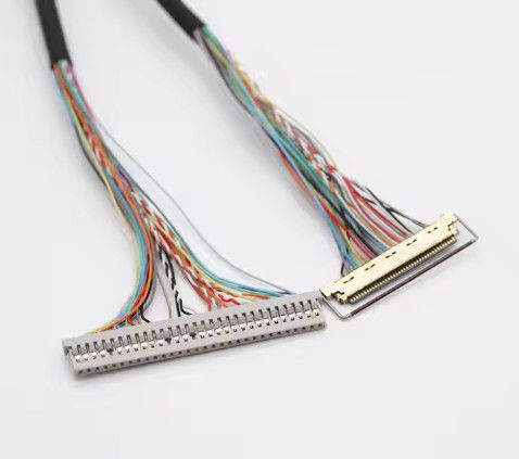 DF14 30Pin تا 111B40 کابل LVDS رنگارنگ 111B40-1211TA-G3 سیم برای صفحه نمایش لپ تاپ کامپیوتر
