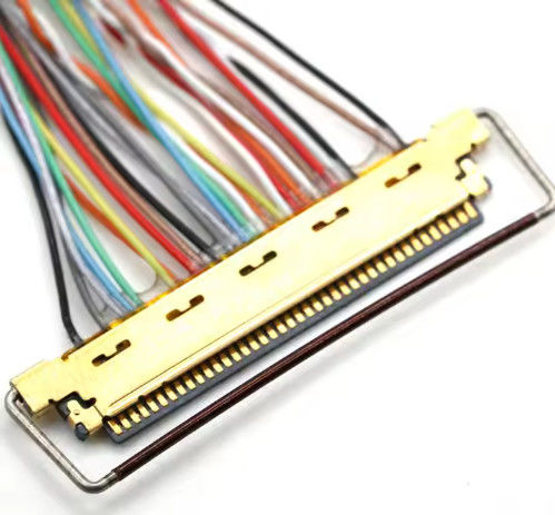 DF14 30Pin تا 111B40 کابل LVDS رنگارنگ 111B40-1211TA-G3 سیم برای صفحه نمایش لپ تاپ کامپیوتر