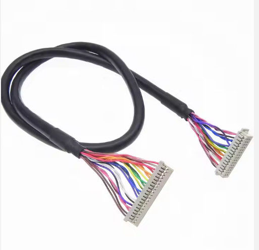 DF13-30DS-1.25C به DF14-20S-1.25C مجموعه کابل Lvds سفارشی برای پانل LCD 20pin 30pin 40pin 50pin 60pin