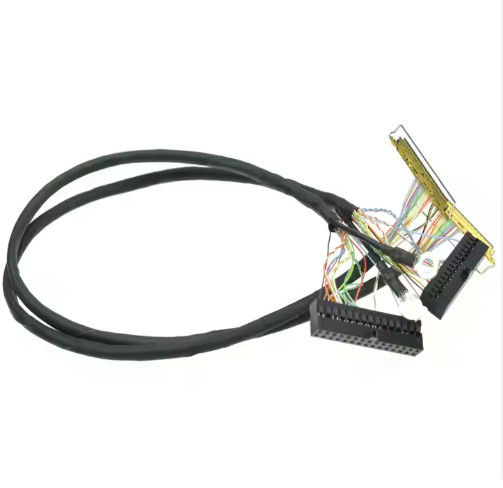 40 پین 30 پین کابل EDP کانکتور I-Pex کابل های Lvds سفارشی مونتاژ برای صفحه نمایش لپ تاپ