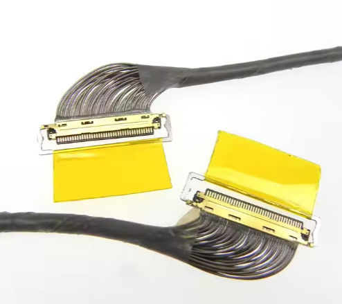 40 پین 30 پین کابل EDP کانکتور I-Pex کابل های Lvds سفارشی مونتاژ برای صفحه نمایش لپ تاپ