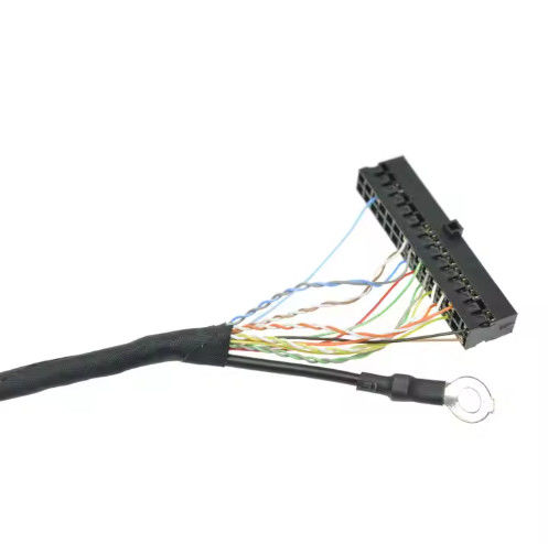 IPEX-20445-050E 50 پین کابل LVDS میکرو کواکسی برای صفحه نمایش LCD 7 اینچی