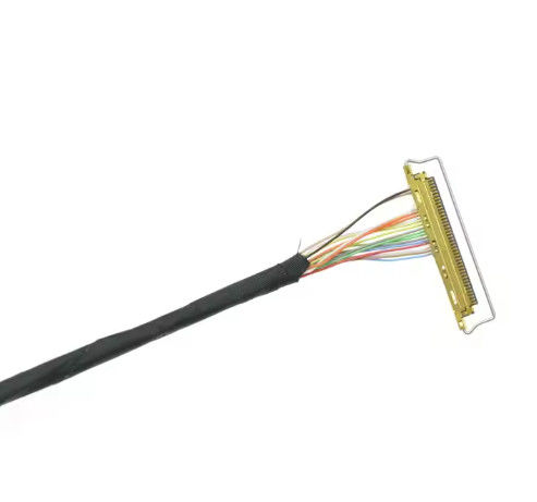 IPEX-20445-050E 50 پین کابل LVDS میکرو کواکسی برای صفحه نمایش LCD 7 اینچی