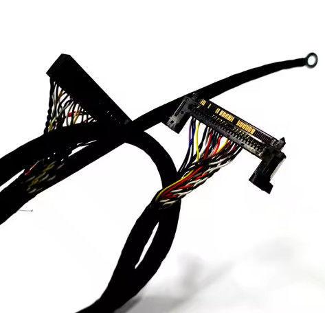 OEM Wire Harness 20Pin 30Pin 40Pin 50 PIN کابل LVDS برای مانیتور کامپیوتر E329530