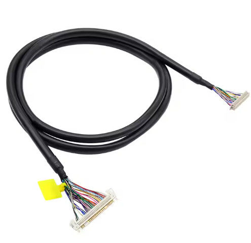 الکترونيک مولکس 30 پین به JAE 40pin LVDS CABLE برای مانیتور چاپگر کامپیوتر LCD سفارشی