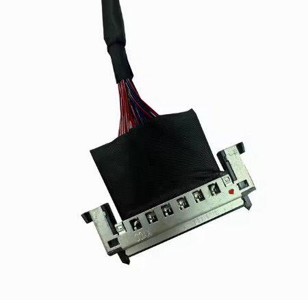 300V ولتاژ نامی کابل LVDS هدایت کننده مس برای اتوماسیون صنعتی AWG26-28 اندازه سیم و دمای نامی 105C