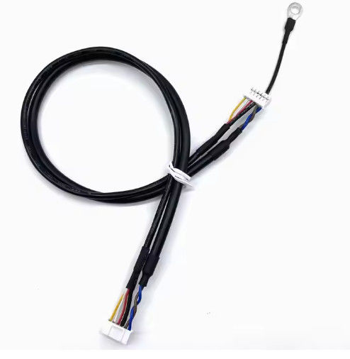 برنامه های الکترونیکی LVDs سفارشی سیاه سیم هارمنی LCD کابل مونتاژ برای صفحه نمایش