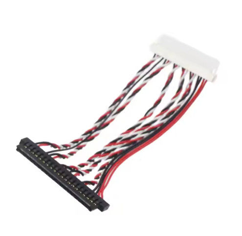 100٪ تست Lvds سیم هارمنی و Micro Coaxial کابل مونتاژ برای تجهیزات الکترونیکی