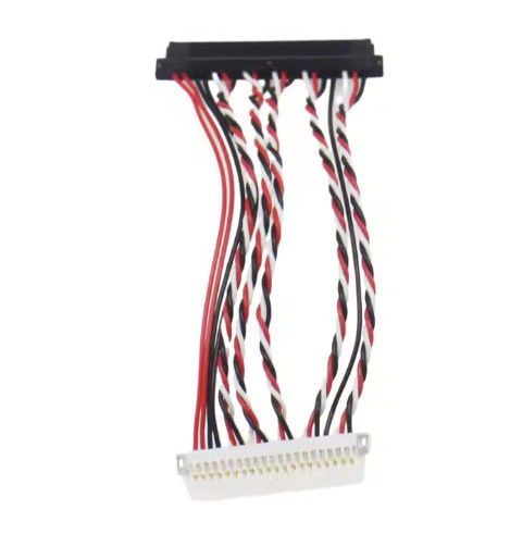 100٪ تست Lvds سیم هارمنی و Micro Coaxial کابل مونتاژ برای تجهیزات الکترونیکی