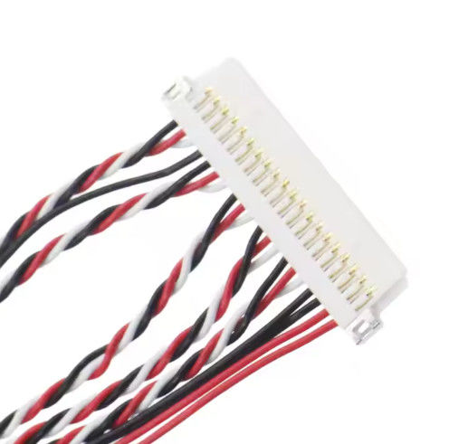 100٪ تست Lvds سیم هارمنی و Micro Coaxial کابل مونتاژ برای تجهیزات الکترونیکی