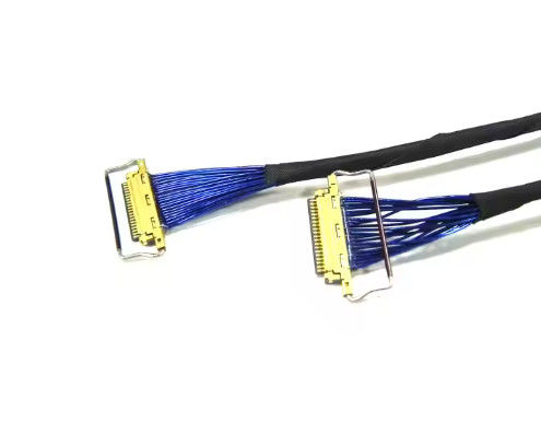 اتصال ثابت و کم ولتاژ نمایش سریال کابل PVC ژاکت مواد 105C درجه حرارت نامی