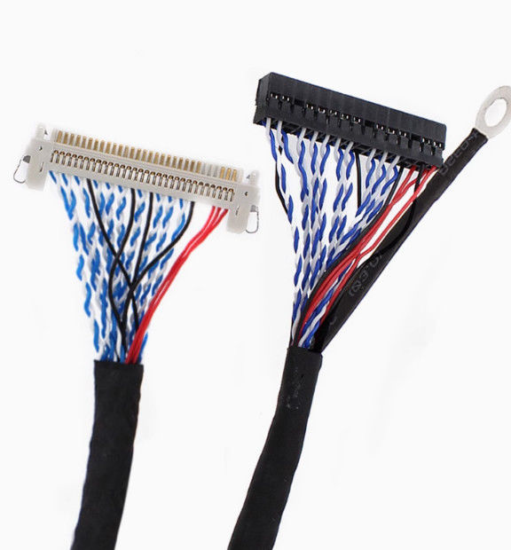 درجه حرارت 105C درجه حرارت 1-5m کابل LVDS با AWG26 هادی مس UL VW-1 درجه بندی