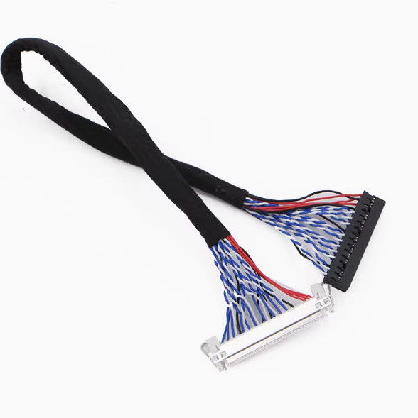 درجه حرارت 105C درجه حرارت 1-5m کابل LVDS با AWG26 هادی مس UL VW-1 درجه بندی