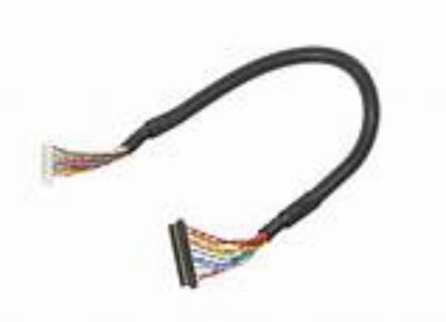UL VW-1 درجه قابل احتراق کابل LVDS با مواد ژاکت PVC و مقاومت عایق ≥1000MΩ