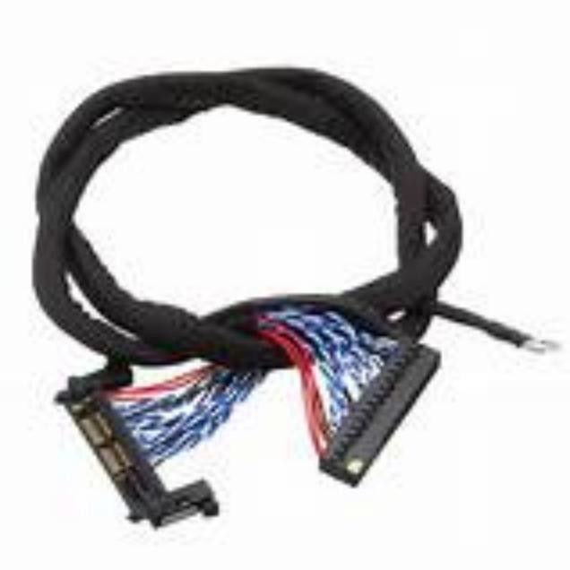 کابل LVDS 1-5m AWG26-28 سیم 300V ولتاژ نامی 105.C دمای نامی