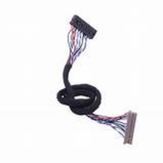 300 ولت رقیق کننده مس درجه LVDS کابل ضد شعله PVC ژاکت UL VW-1