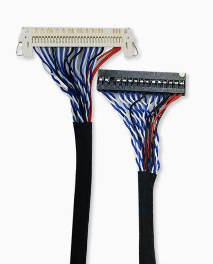 Lvds 40 پین کابل محافظ ولتاژ پایین برای انتقال داده و نمایش برنامه های کاربردی