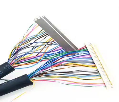مونتاژ کابل LVDS تولید کننده کابل سفارشی | کابل های سیگنال انعطاف پذیر و محافظ دار برای نمایشگر و دوربین | عرضه مستقیم کارخانه طراحی کابل سفارشی