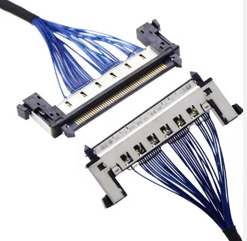 کابل LVDS ماشین آلات صنعتی AWG26-28 با ژاکت PVC و درجه سوزش UL VW-1 105.C