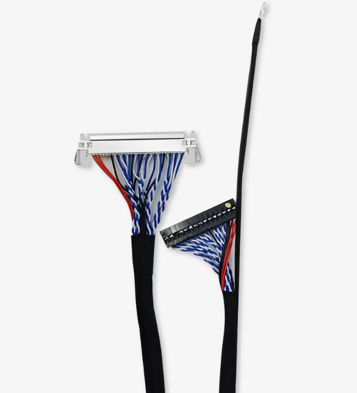 UL VW-1 Cable 1-5m LVDS Display با AWG26-28 هدایت کننده مس