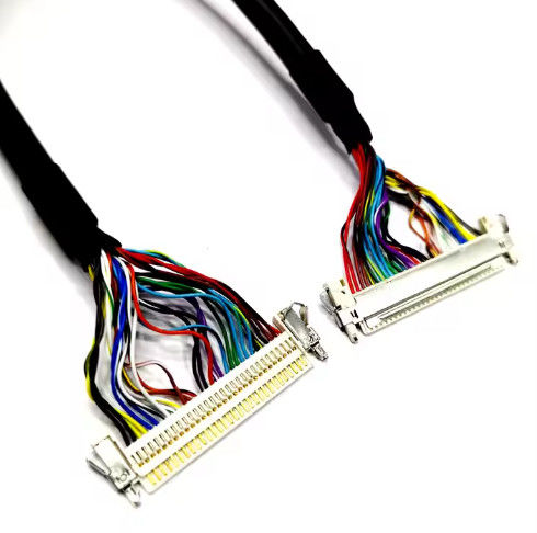 هارد سیم الکتریکی ضد شعله 2pin-16Pin UL 1007 22awg رنگ سیم سیاه