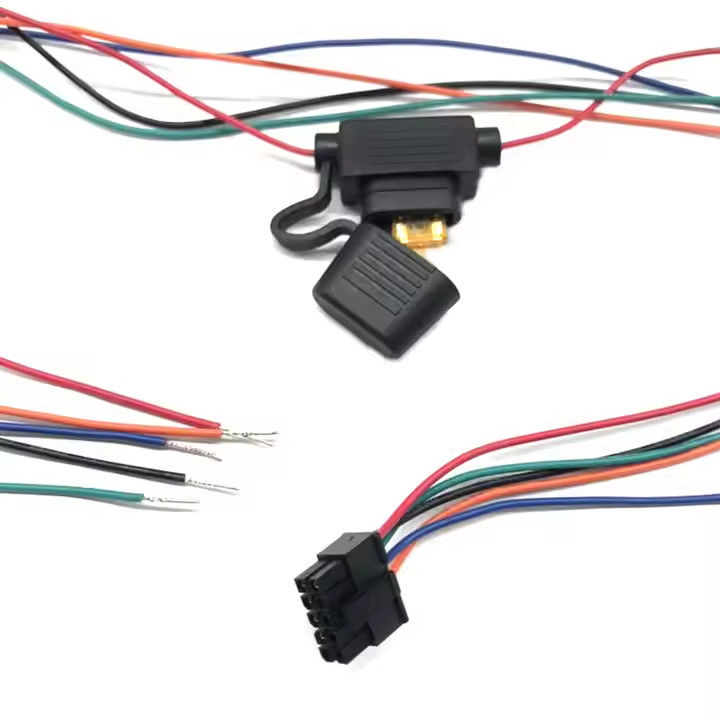 وسایل نقلیه دوامدار سیم کشی ماشین سفارشی با UL 1007 22awg کابل نوع و 20awg رنگ سیم