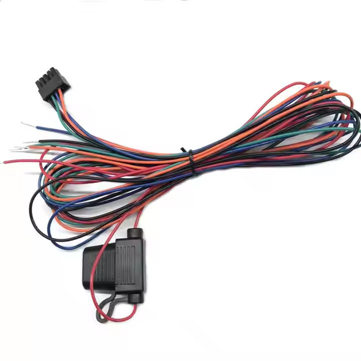 وسایل نقلیه دوامدار سیم کشی ماشین سفارشی با UL 1007 22awg کابل نوع و 20awg رنگ سیم
