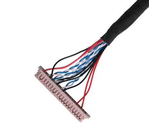 300 ولت رقیق کننده مس درجه LVDS کابل ضد شعله PVC ژاکت UL VW-1