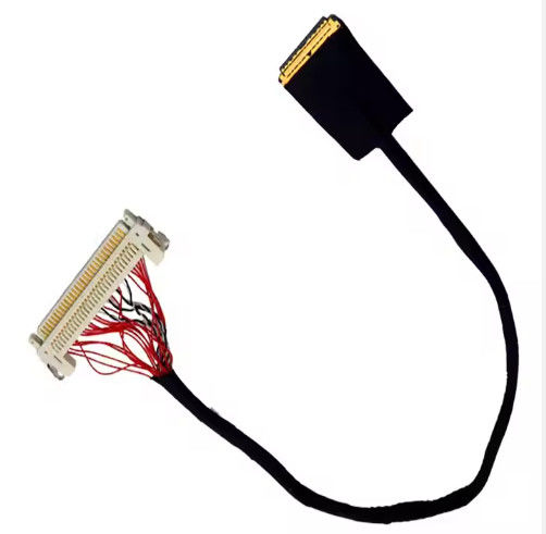 UL VW-1 درجه بندی شده 300V 30 Pin Connector LVDS Cable Jacket با AWG26-28 رسانای مس و درجه بندی قابل احتراق