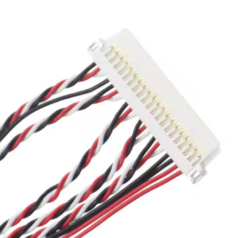 تولید کابل انعطاف پذیر LVDS با درجه بندی UL VW-1 و جریان 1.0A-2.5A