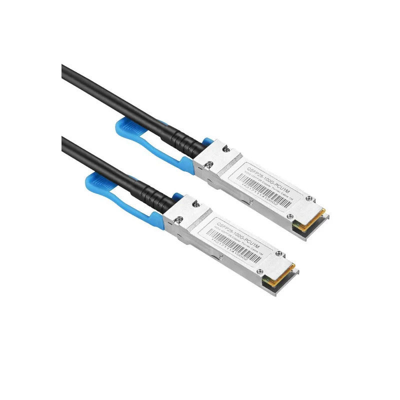 کابل‌های فرستنده و گیرنده 100G QSFP-40G 28 Single Lambda با پشتیبانی از 1310 نانومتر 2 کیلومتر | تولیدکنندگان سفارشی کابل فیبر نوری