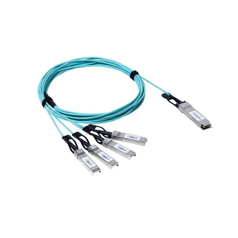 مجموعه کابل سفارشی فوق سریع 200G QSFP-DD DAC مس برای انتقال داده های کم قدرت و چگالی بالا