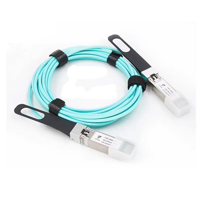 مونتاژ کابل اتصال مستقیم 3M QSFP + QSFP + کابل گیرنده 40G QSFP + Twinax DAC کابل MPO کانکتور برای 5G POE فیبر وای فای 3G