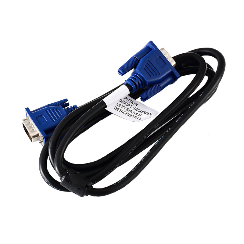 تامین کننده سیم کشی، مونتاژ کابل داده VGA HD سفارشی برای مانیتور میزبان کامپیوتر و پروژکتور، اتصال قابل اطمینان، طراحی کابل سفارشی