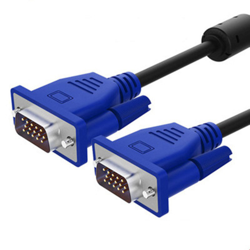 دسته سیم VGA قابل اطمینان برای نصب نمایشگر کامپیوتر و پروژکتور مناسب برای استفاده اداری یا صنعتی مجموعه کابل