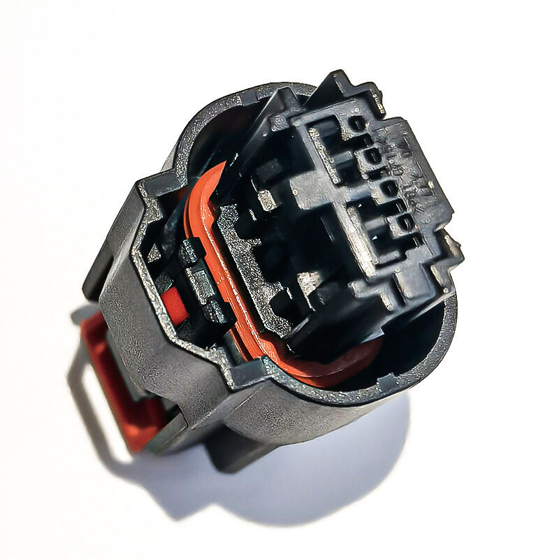 Molex 34967-4021 4-Pin سیاه اتصالات اتومبیل خانه با کليپ قفل قرمز، اصل Molex اتصالات