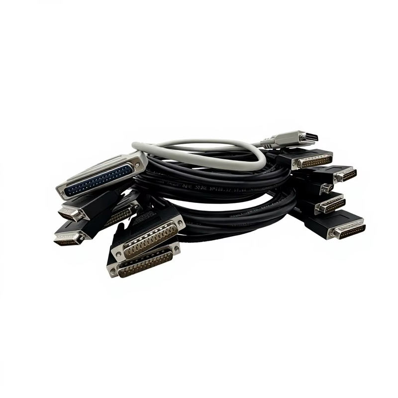 USB سفارشی به DB9 RS232 کابل با PL230/FT231X/FX232RI پرفروش تراشه های عایق PVC